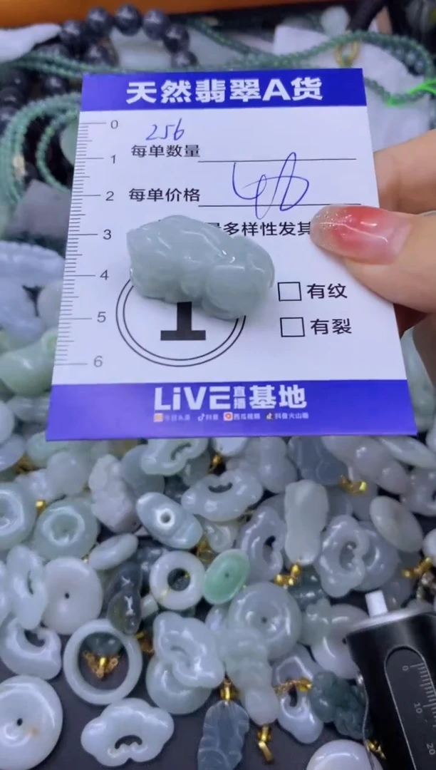 颈饰未镶嵌翡翠天然翡翠A货批量多样性发一件