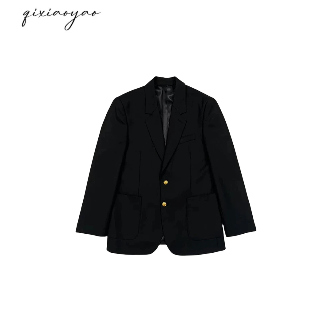 2024秋冬新款立体裁剪羊毛西装外套#QSYC1310