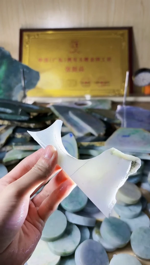 【闪购商品】翡翠颈饰未镶嵌A货吴玉2118