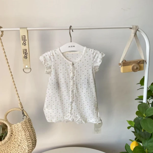 【20013】米乐熊  前开新款哈衣