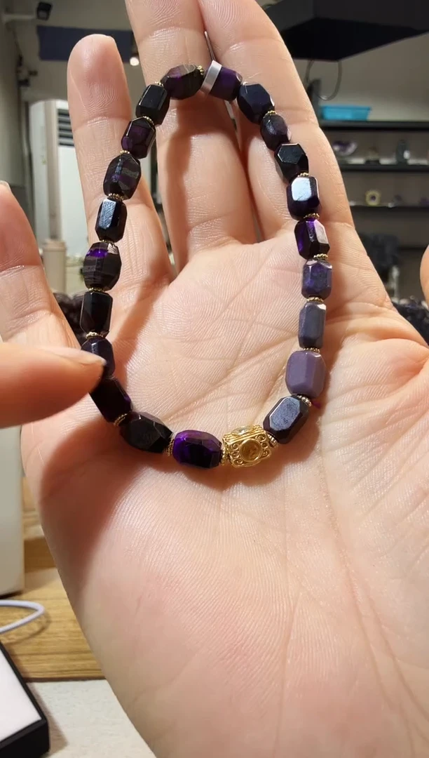 苏纪石（舒俱来）未镶嵌手链优0776 约5mm