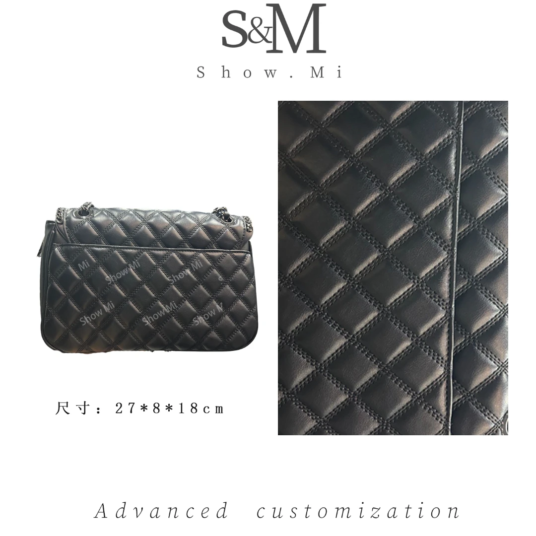 【Show Mi】GQ-6350大-黑色-轻奢小众时尚百搭女士包包sm