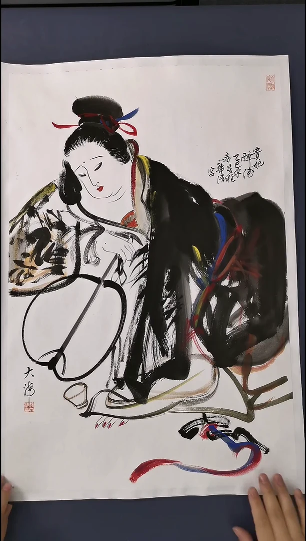 国画纯手绘书画作品