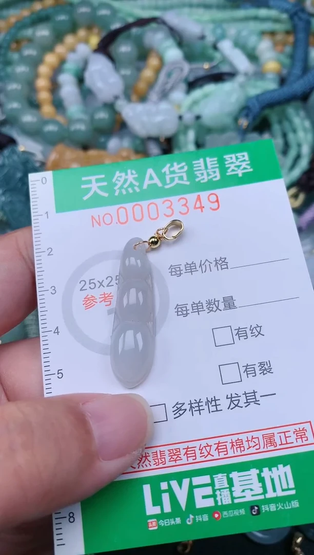 翡翠未镶嵌颈饰.0003349