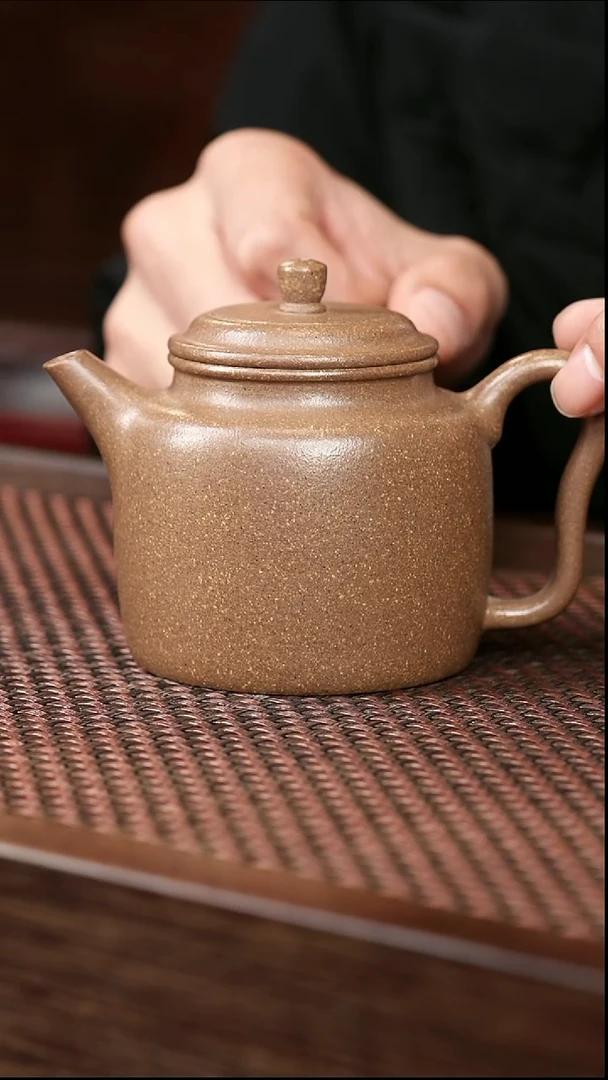 茶壶紫砂芝麻绿汲直