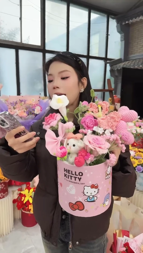 非遗手工定制花束，孤品清仓！！