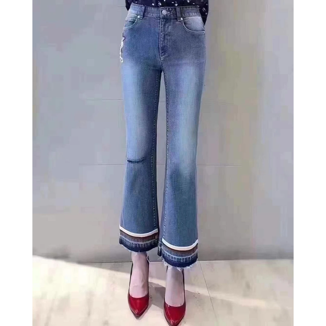 哥家牛仔喇叭裤（不退换）1100102