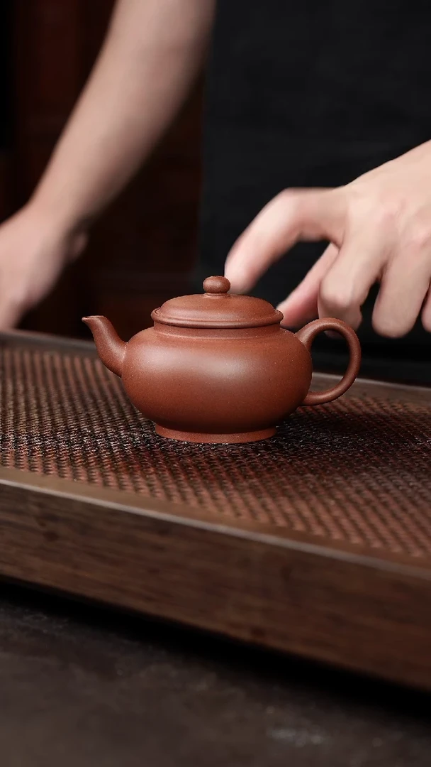 茶壶紫砂底槽清明式宫灯+矿标证书