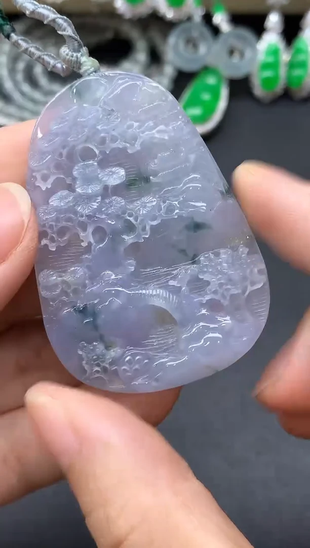 颈饰未镶嵌翡翠297-中国好珍宝