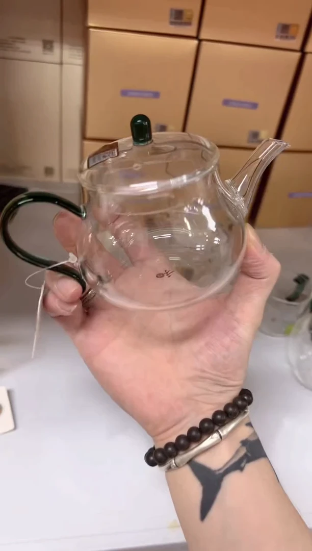 禾器青云壶墨绿色