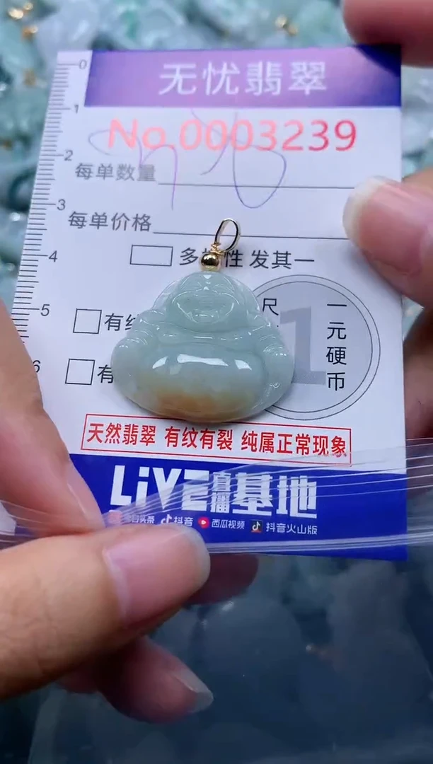 颈饰未镶嵌翡翠3239