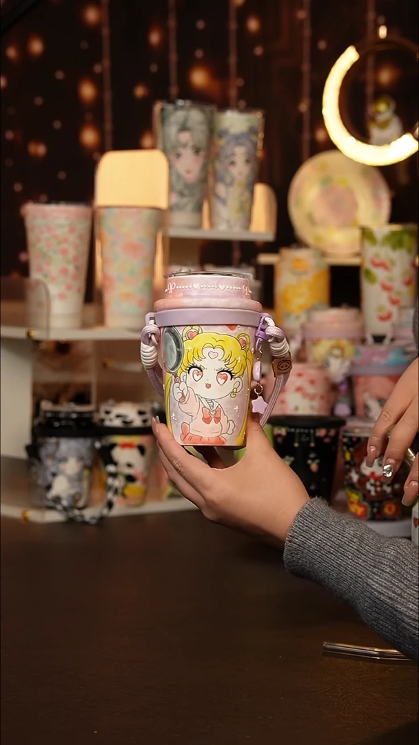 (玉泥）景德镇手工手绘文创陶瓷杯