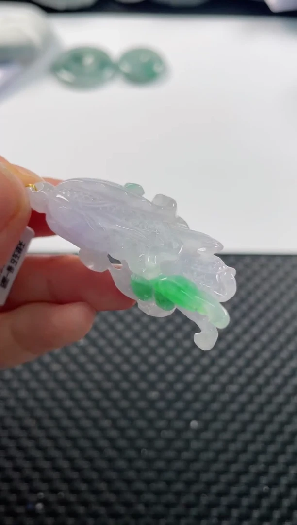 颈饰未镶嵌翡翠基地发货H 1425 白菜