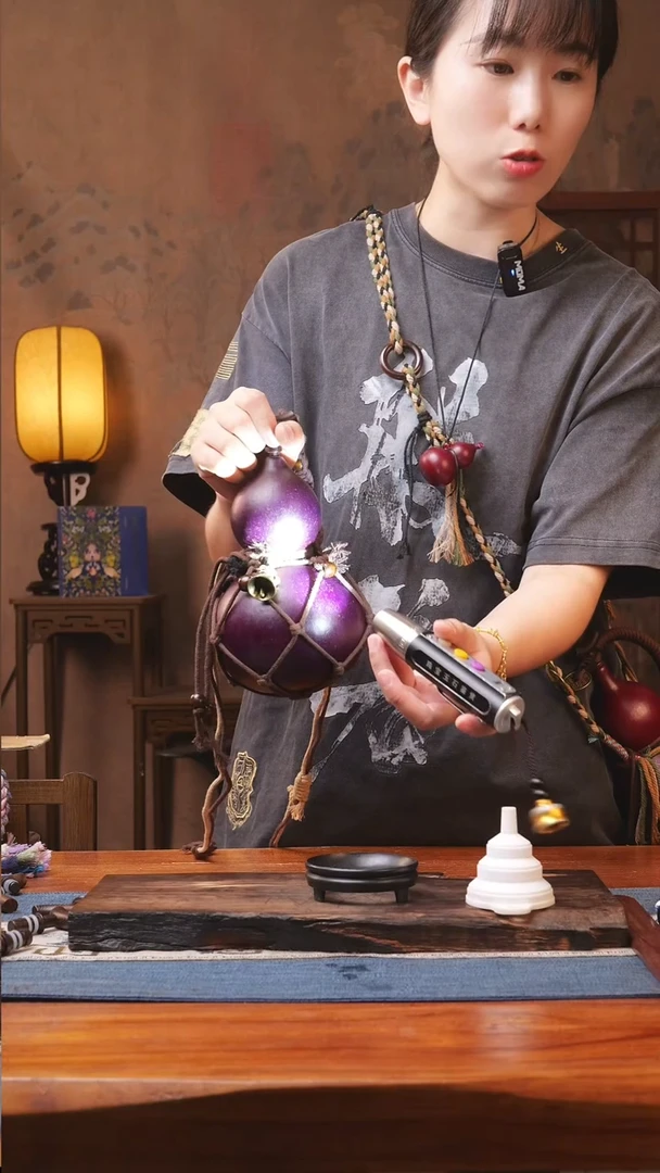 1547号精品大漆葫芦防腐防渗装水茶酒