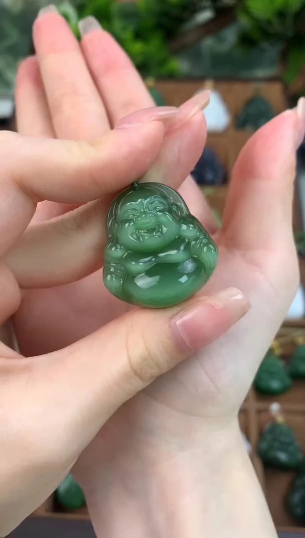 颈饰未镶嵌和田玉吊坠30mm