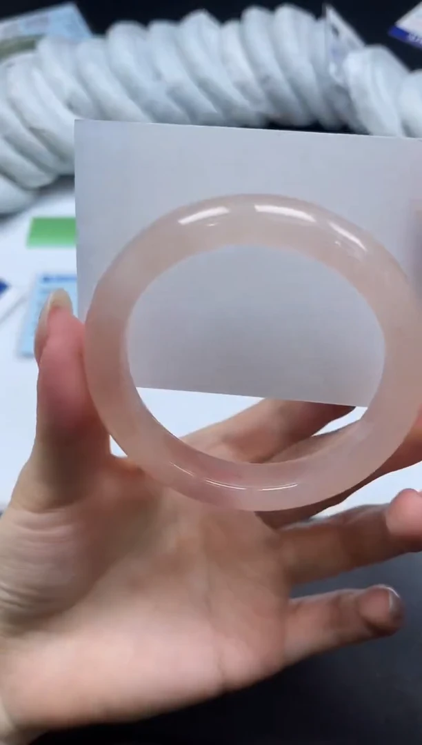 未镶嵌手镯石英质玉0103-55