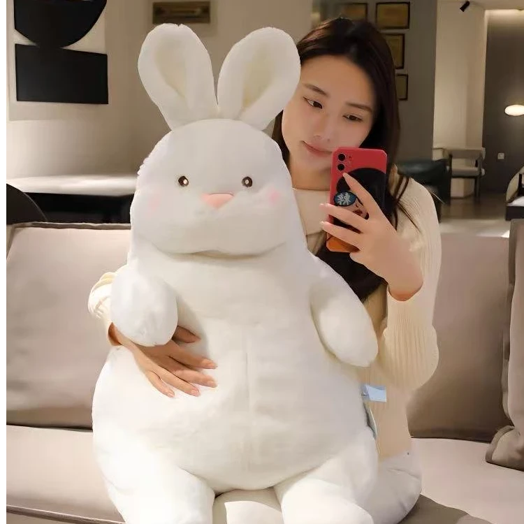 慵懒大白兔玩偶毛绒玩具兔子公仔布娃娃睡觉玩偶抱枕2531