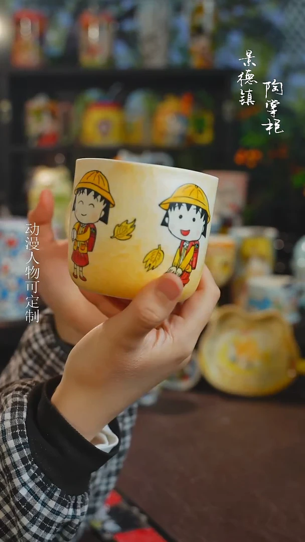 景德镇高温釉下彩纯手工手绘