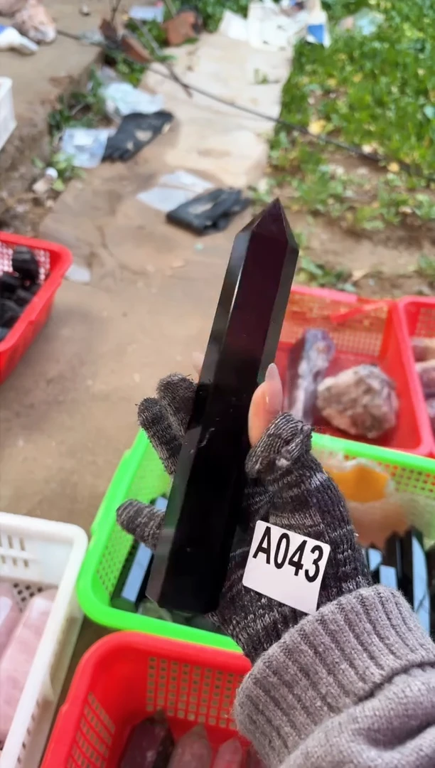【闪购商品】水晶摆件未镶嵌柱子043