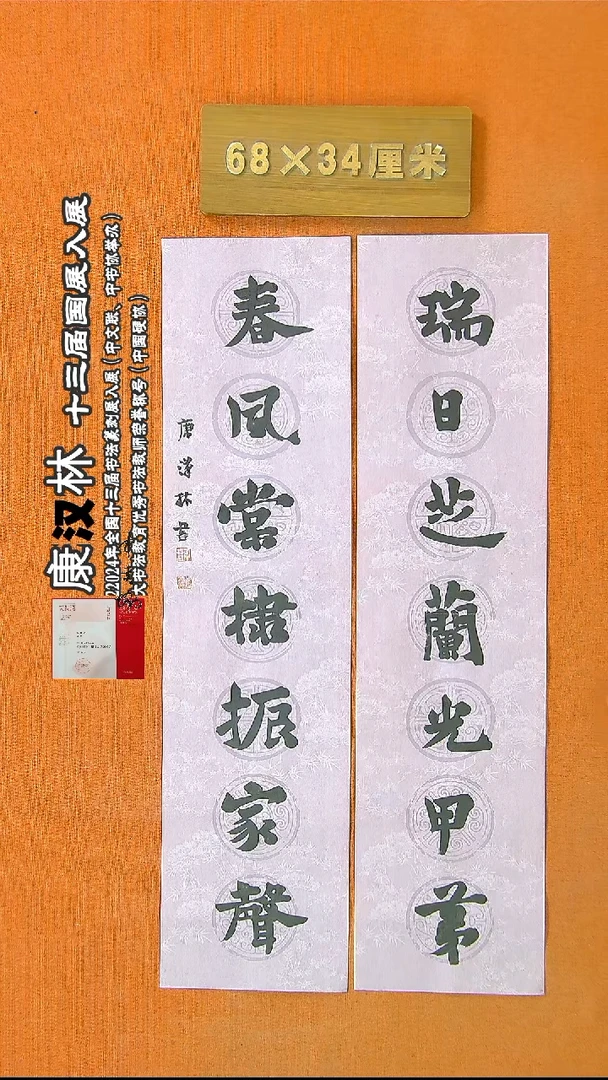 【闪购商品】书法109康汉林书法作品