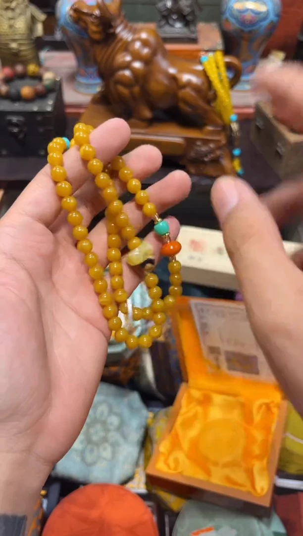 未镶嵌蜜蜡裸石R刘哥高端专属精品18