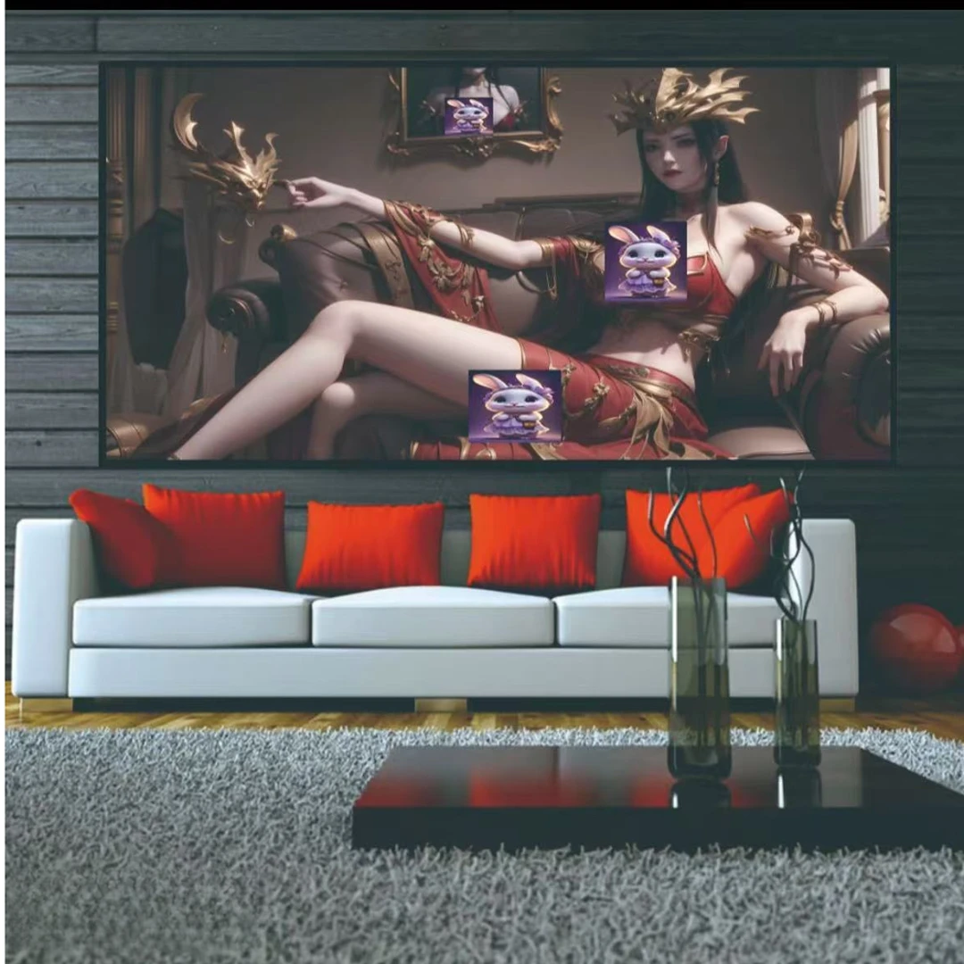 《斗破苍穹美杜莎女王》超清画质客厅卧室现代装饰画40-80-PVC-V026