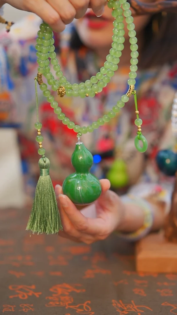 412非遗漆手艺工天然葫芦文玩福禄