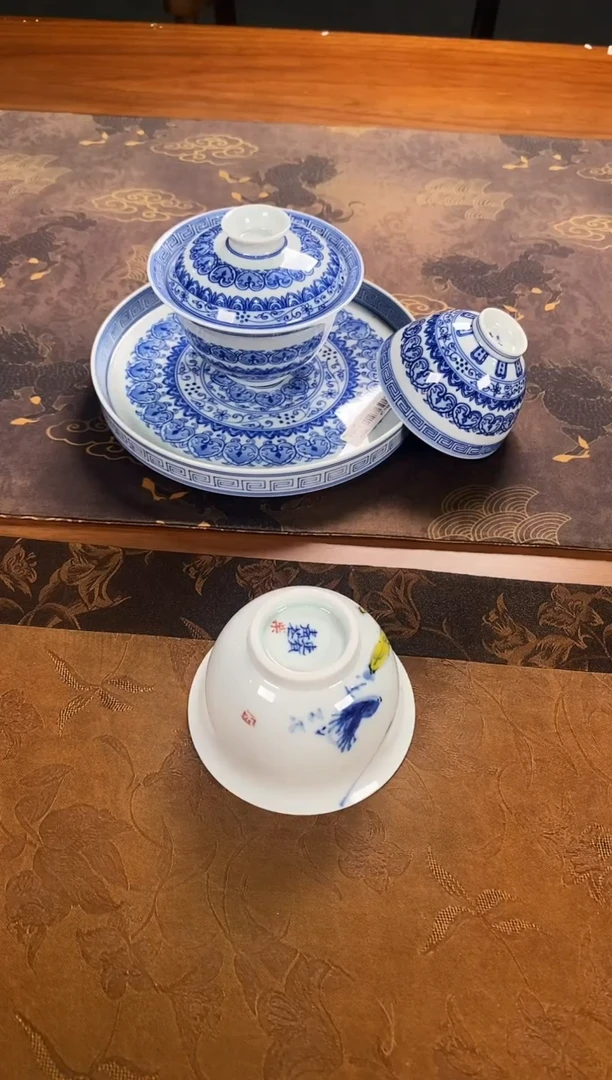 【闪购商品】《世有青花》柴窑柴烧单杯