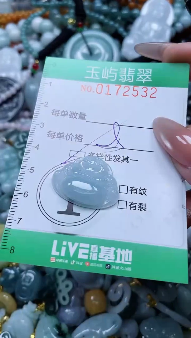 翡翠未镶嵌颈饰闪购0172532多样性发其一