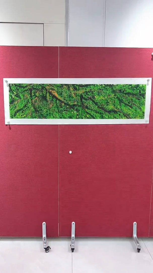 国画赵燮绘画4平尺藤萝金P