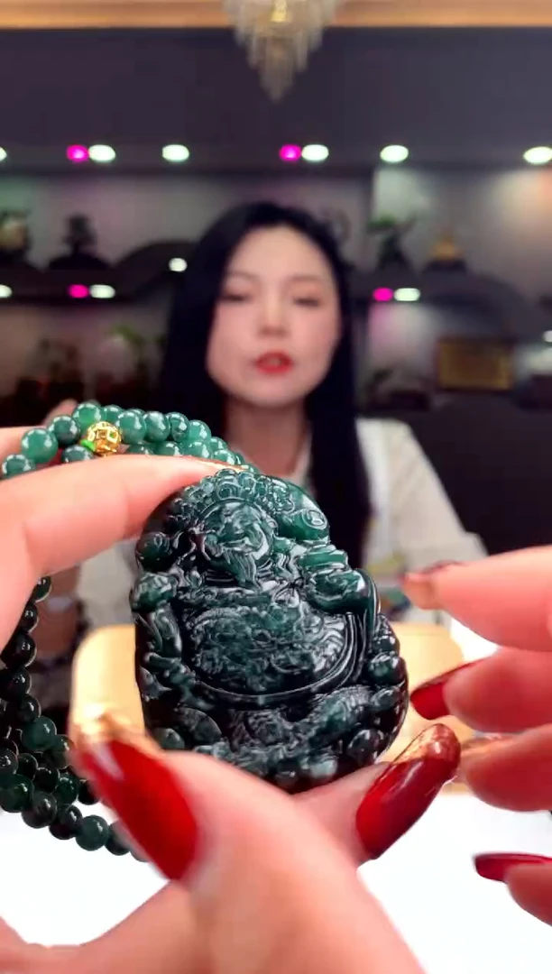 【闪购商品】翡翠颈饰未镶嵌天然A货翡翠（拍一发一）