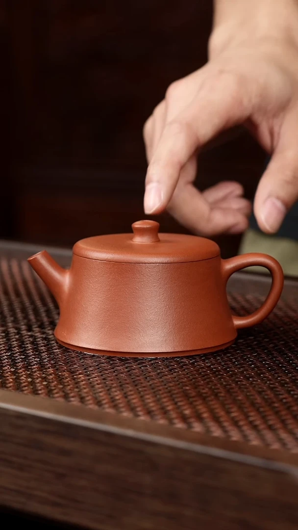 茶壶紫砂朱泥云柱