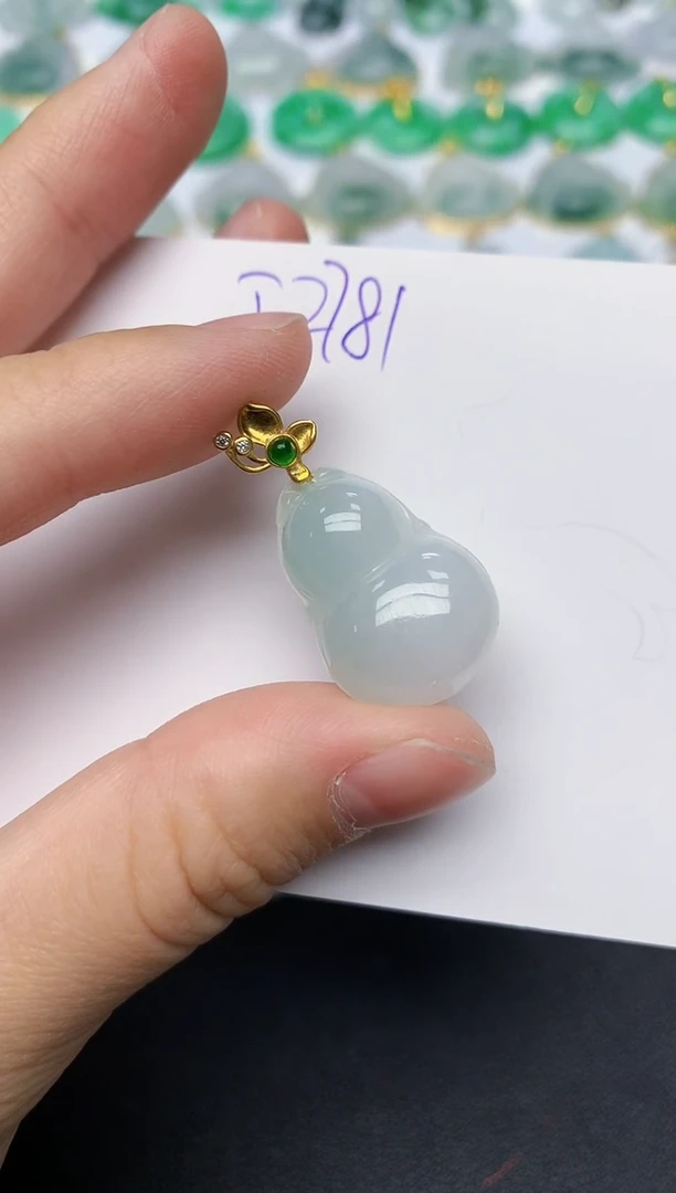 颈饰未镶嵌翡翠天然缅甸A货翡翠百元以上9元证书费自理