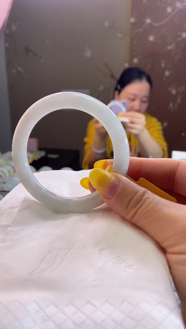 未镶嵌手镯翡翠58.4圈口d