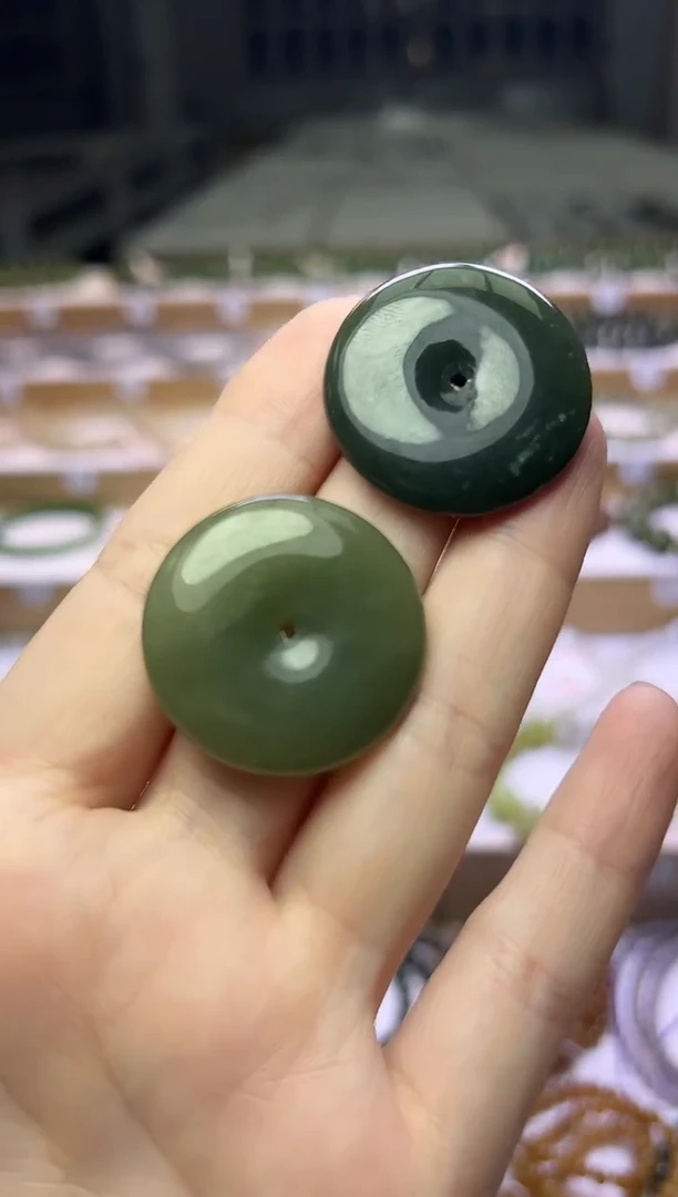 和田玉未镶嵌颈饰140号链接卡mm