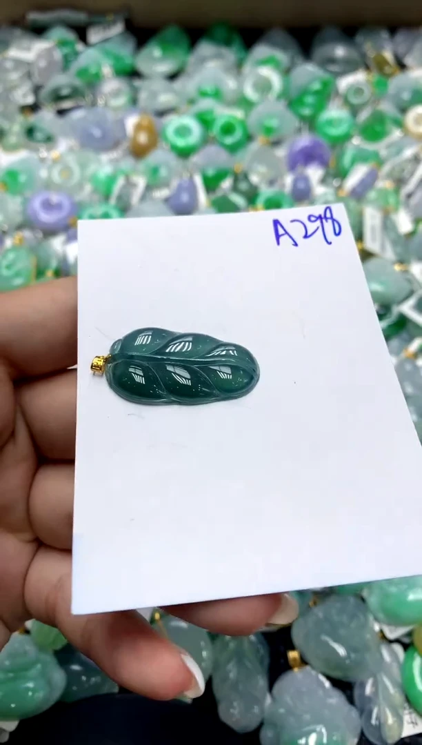 【闪购商品】翡翠颈饰18K金镶嵌111111111111111111