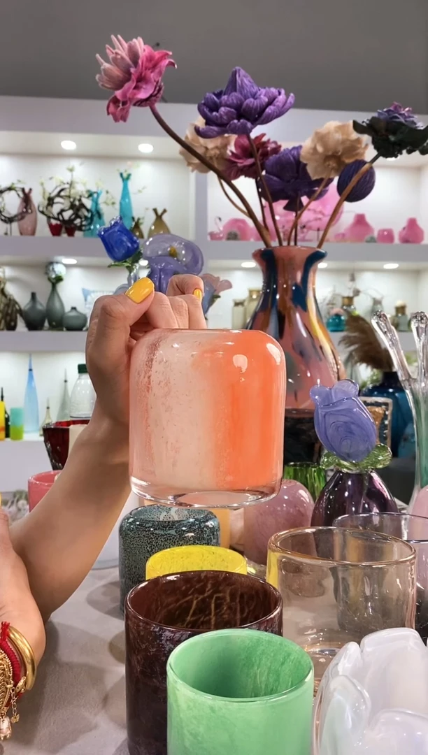 Y*_慕忆家手作琉璃花瓶