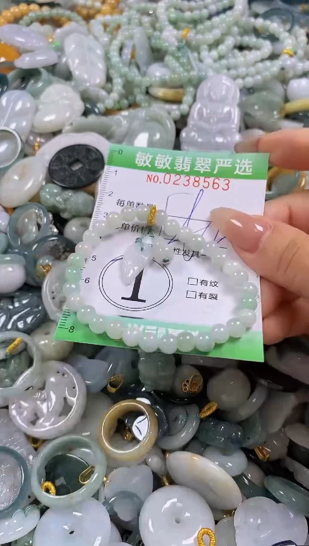 翡翠未镶嵌颈饰闪购0238563多样性发其一