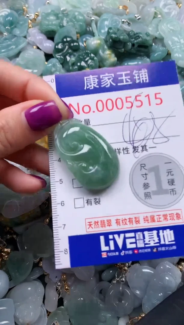 颈饰未镶嵌翡翠5515