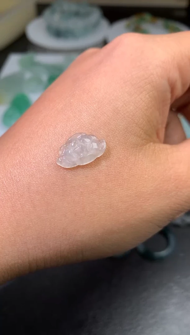 未镶嵌定制翡翠毛货