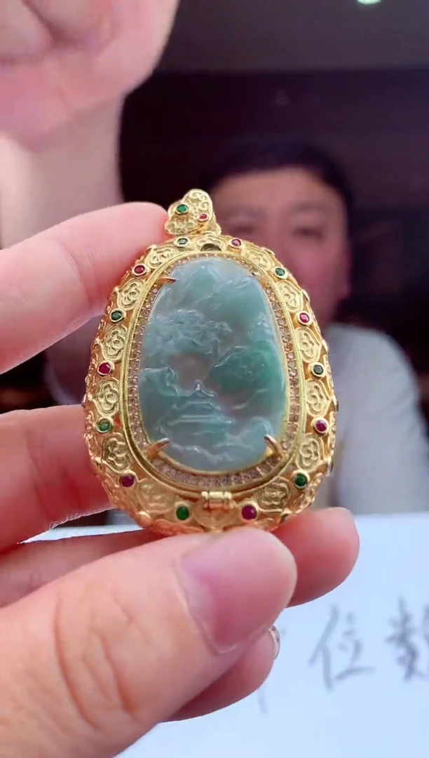 翡翠未镶嵌颈饰天然翡翠（拍一发一）