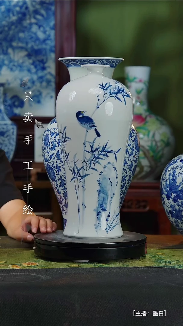 瓷片景德镇手工手绘陶瓷