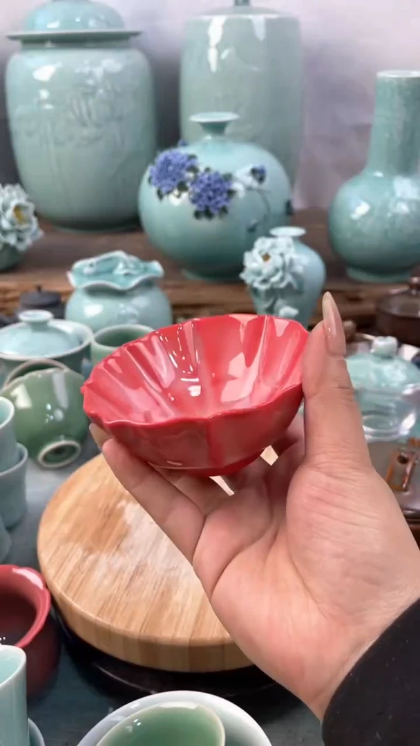 【闪购商品】特价 微瑕 慧仙青瓷