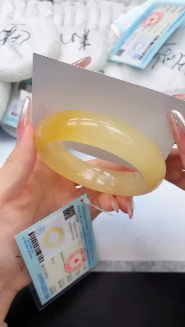 石英质玉手镯未镶嵌4K166-62