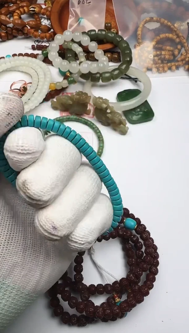 未镶嵌绿松石手串绿松石 手串1