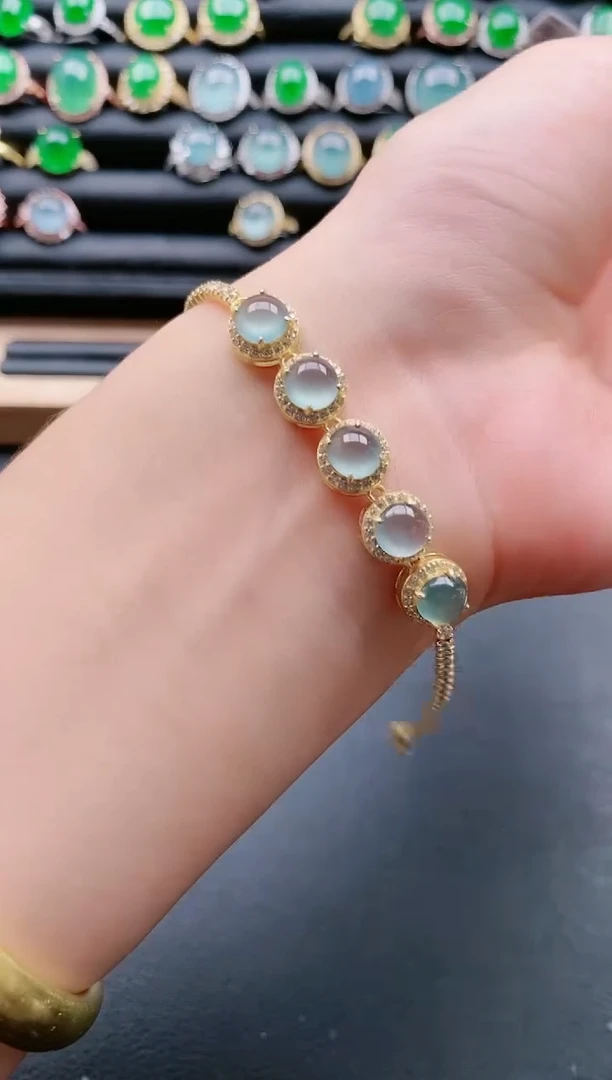 【闪购商品】翡翠戒指银S925镶嵌1111111