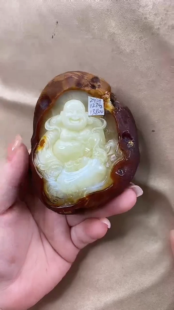 琥珀颈饰未镶嵌吊坠