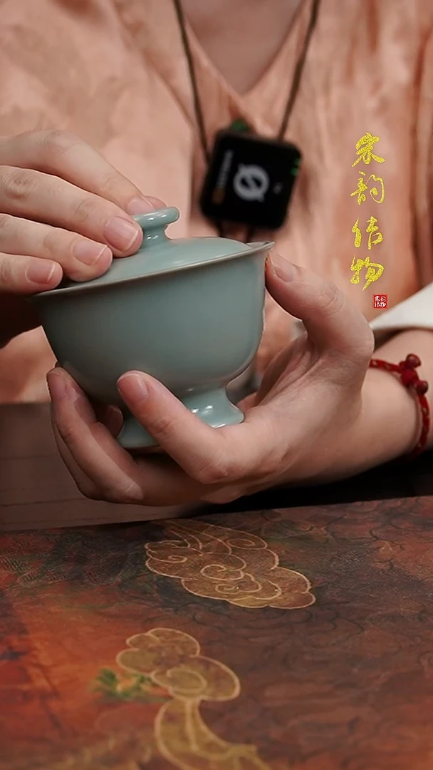 摆件微瑕清凉寺原矿釉盖世无双