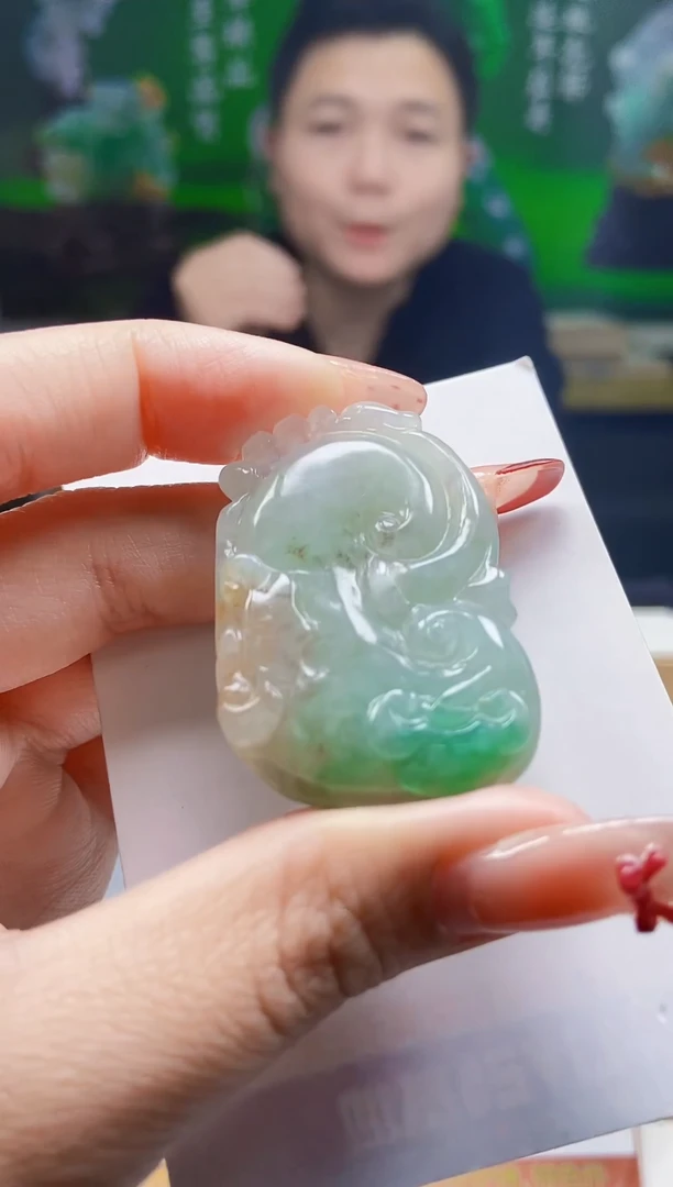 颈饰未镶嵌翡翠翡翠A货