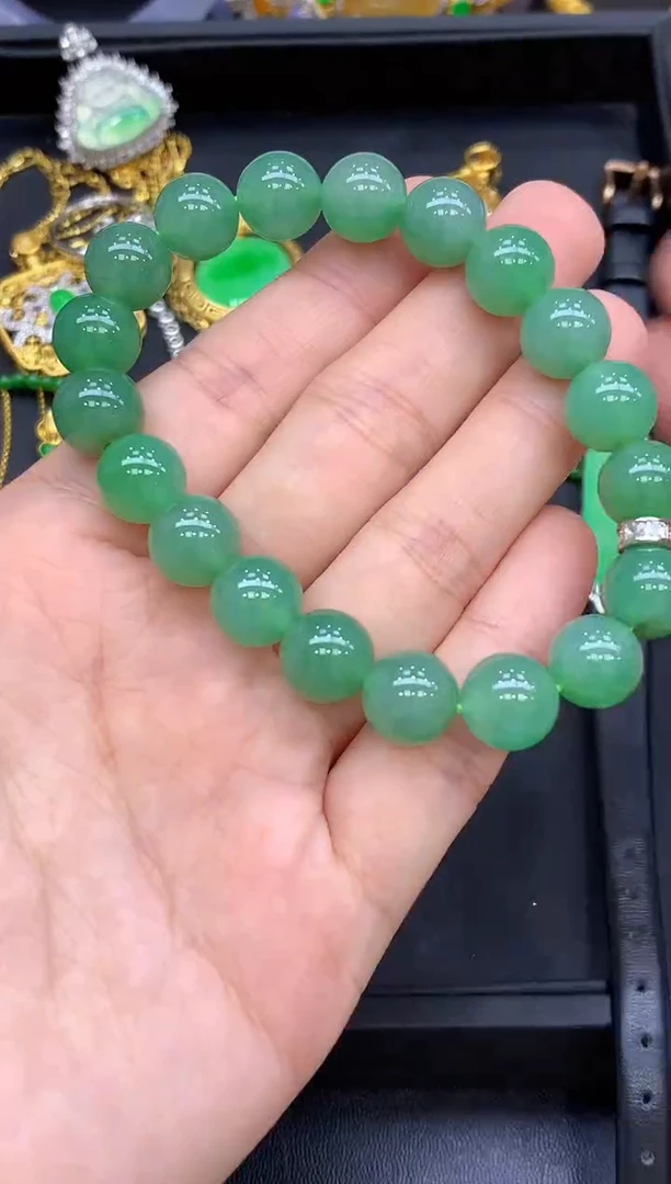 未镶嵌手串翡翠601-中国好珍宝